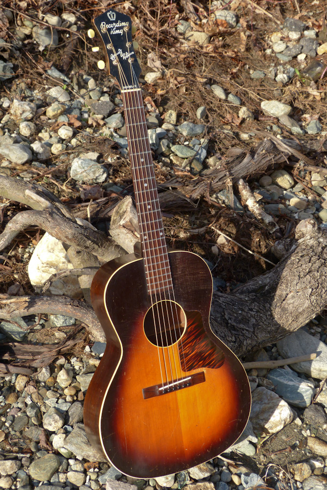 Recording king guitar case deals